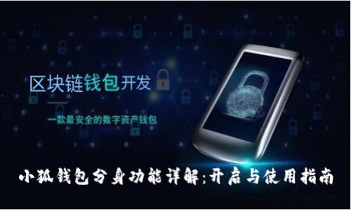 小狐钱包分身功能详解:开启与使用指南